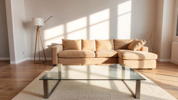 5 raisons d'opter pour des tables basses en verre dans votre salon