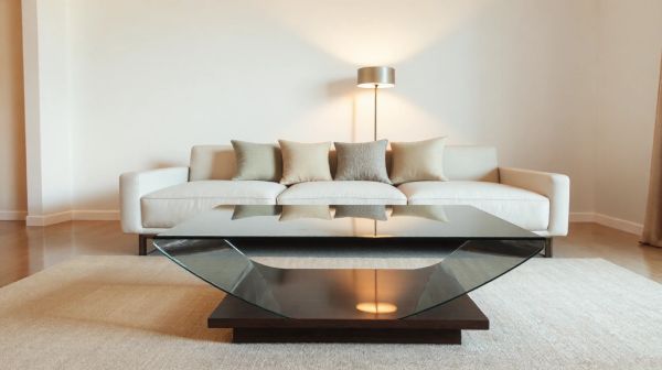 5 raisons d'opter pour des tables basses en verre dans votre salon